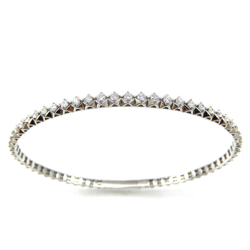 Flexible Diamond Tennis Bracelet