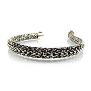 Bali Textured Chain Bracelet