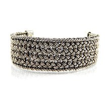 Load image into Gallery viewer, Bali Wide Woven Bracelet