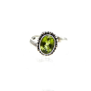 Indiri Bali Gemstone Ring for Sale peridot