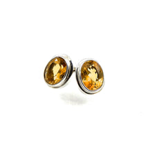 Load image into Gallery viewer, Bali Gemstone Stud Earrings