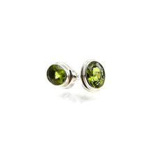 Load image into Gallery viewer, Bali Gemstone Stud Earrings