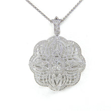 Load image into Gallery viewer, Diamond Filigree Pendant