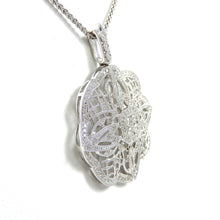 Load image into Gallery viewer, Diamond Filigree Pendant