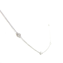 Load image into Gallery viewer, Diamond Bezel Necklace
