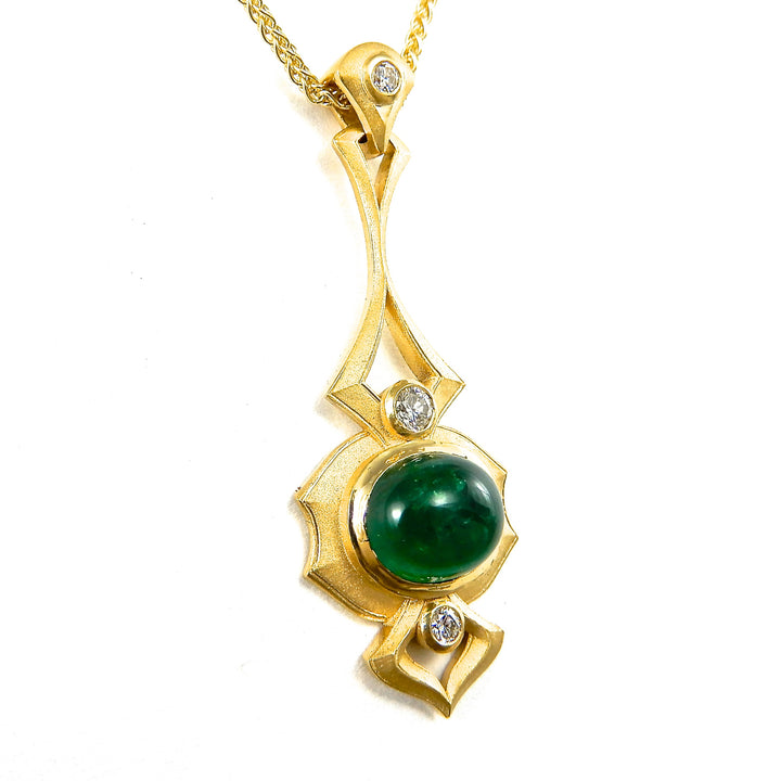 Cleopatra Emerald Necklace