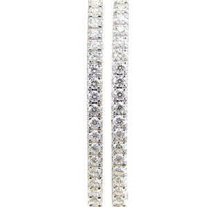 2.5" Diamond Hoops