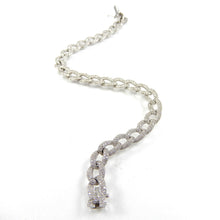 Load image into Gallery viewer, Diamond Curb Chain Bracelet