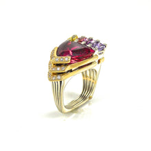 Load image into Gallery viewer, Design Award Winner Multi gemstone ring