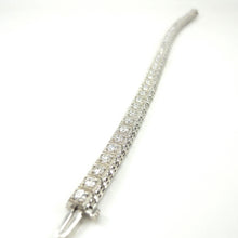 Load image into Gallery viewer, Filigree Diamond Tennis Bracelet