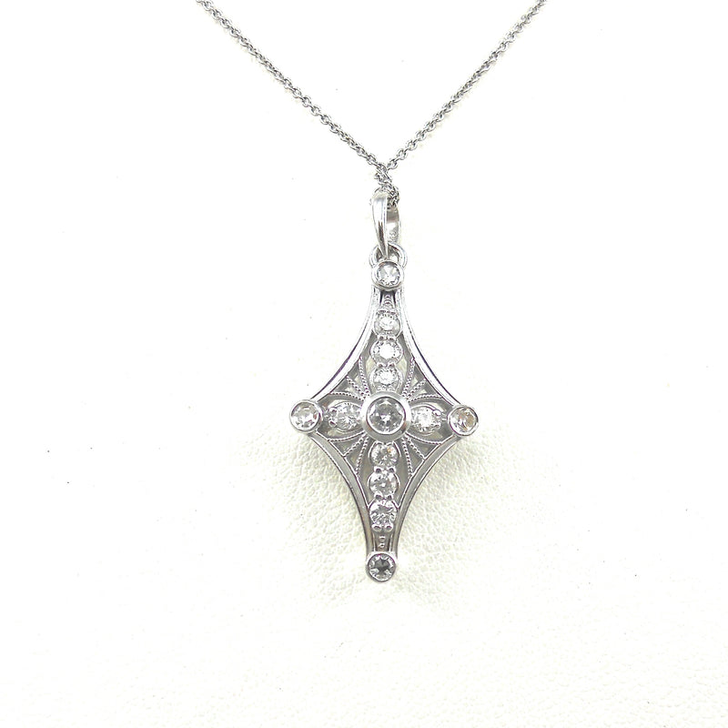 Diamond Pendant for Her Wedding Day
