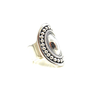 Bali Ring With Dome Center