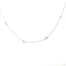Load image into Gallery viewer, Diamond Bezel Necklace