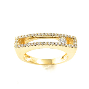 Diamond Slide Ring