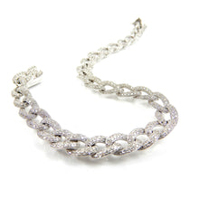Load image into Gallery viewer, Diamond Curb Chain Bracelet