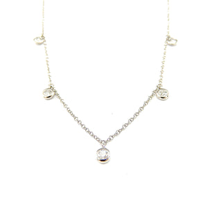 Diamond Drop Necklace