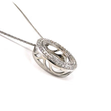 Load image into Gallery viewer, Open Frame Diamond Slide Pendant