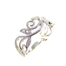Load image into Gallery viewer, Diamond Open Leaf Ring