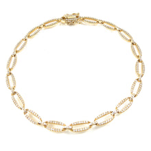 Load image into Gallery viewer, Diamond Link Bracelet