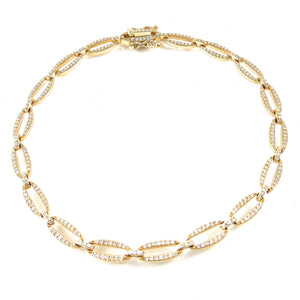 Diamond Link Bracelet