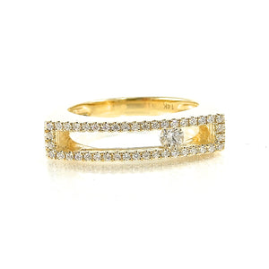 Diamond Slide Ring