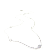 Load image into Gallery viewer, Diamond Bezel Necklace