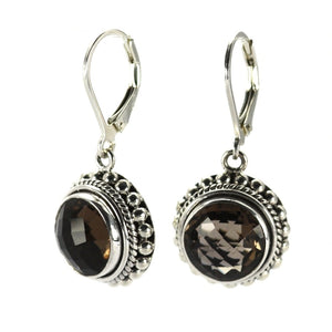 Indiri Bali Round Gemstone earrings