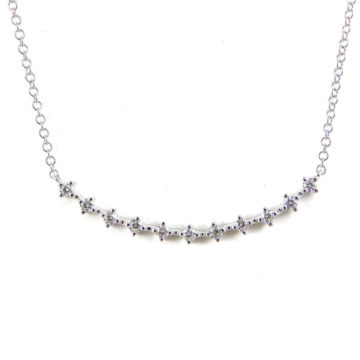 Diamond Bar Necklace