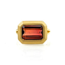 Load image into Gallery viewer, Infinity Red Tourmaline Ring