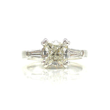 Load image into Gallery viewer, custom three stone engagement ring