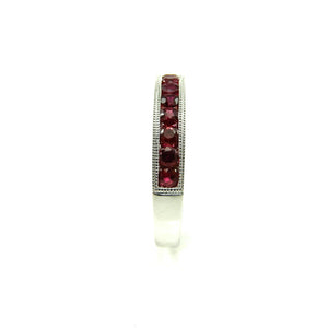 ruby band handcrafted