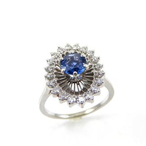 custom sapphire ring