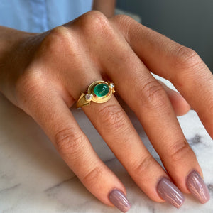 Cleopatra Emerald Ring