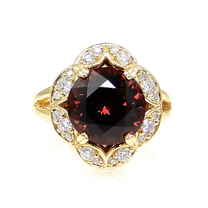 Victorian Rhodolite Garnet Ring for Sale
