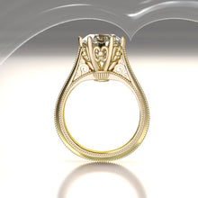 Load image into Gallery viewer, CUSTOM DIAMOND ENAGEMENT RING SOLITAIRE FOR SALE
